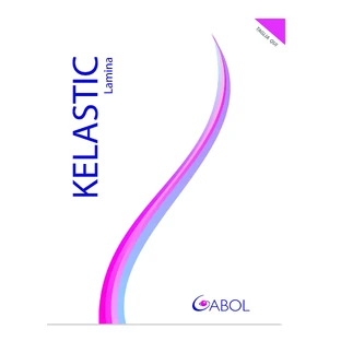 KELASTIC folie zilver.12x8