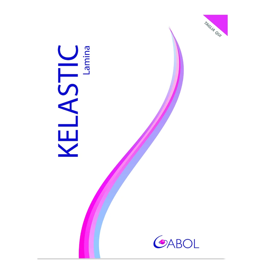 KELASTIC folie zilver.12x8