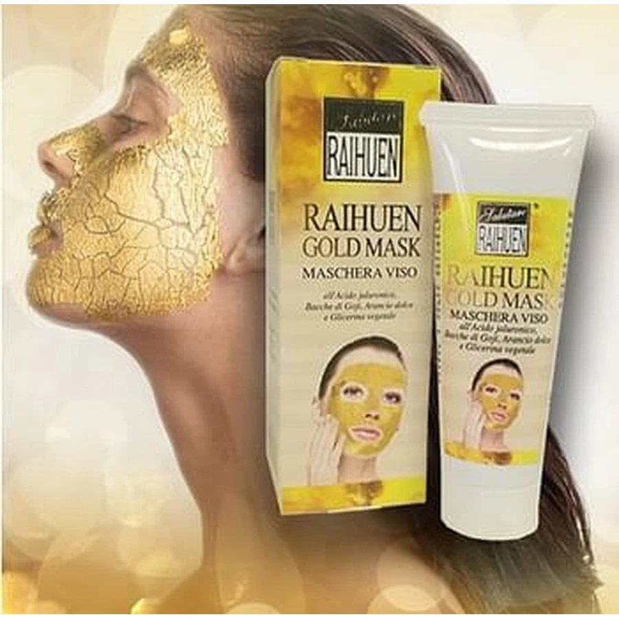 Raihuen Gouden Masker Anti-Rimpel Masker Met Hyaluronzuur En Goji 50 Ml