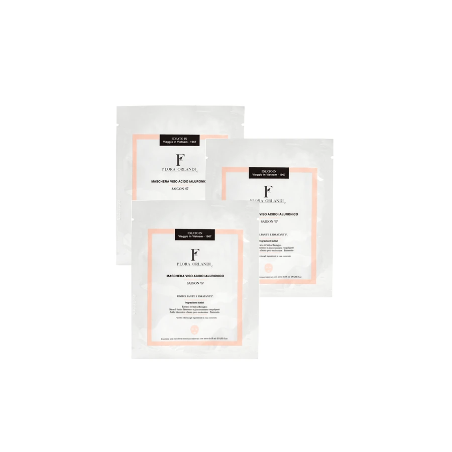 Flora Orlandi - 3x Cellulose Face Mask Saigon '67 15ml