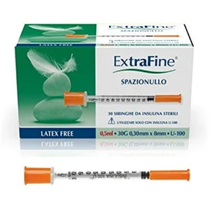 Jeringa Insulina Extrafina 0.5ml 30G 8mm