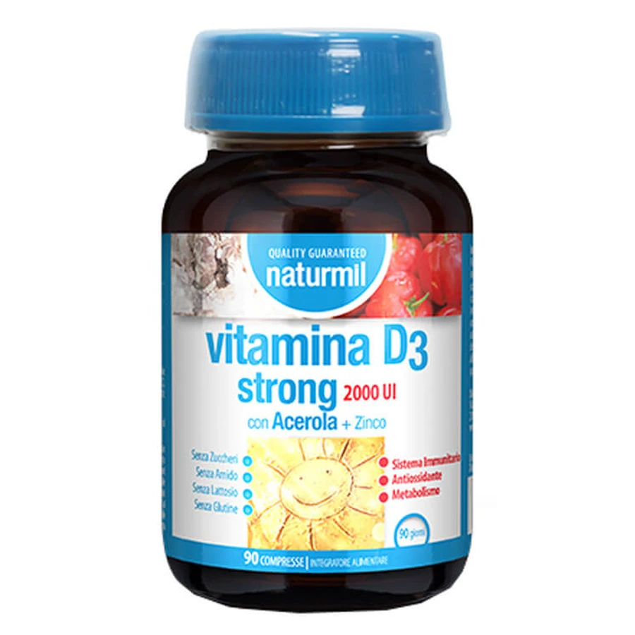 NATURMIL VITAMIN D3 STRO90CPR