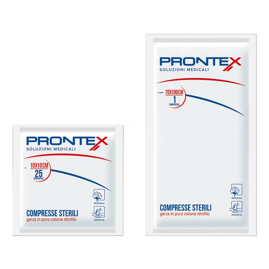 PRONTEX Gauze Hydrof.70x100 1pcs