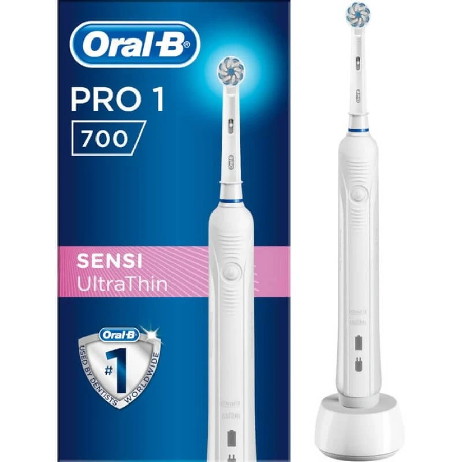 Oral-B® Power Pro 1 700 Sensitive UltraThin Electric Toothbrush