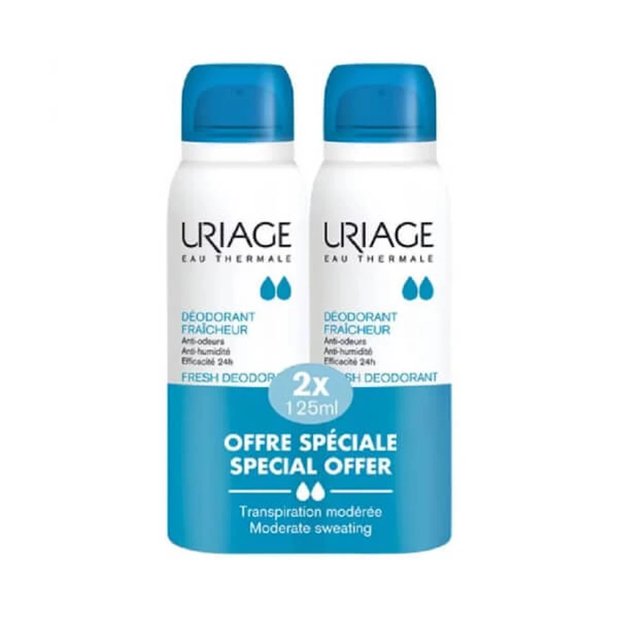 Duo Deodorant Fraicheur 2x125ml