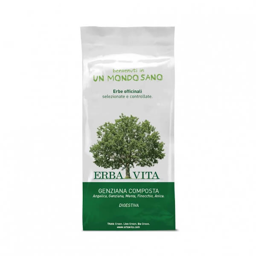 Gentian Compote Herbal Tea 100g Erbavita