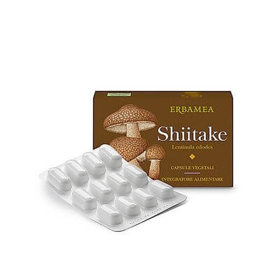 Shitake 24 cápsulas vegetales