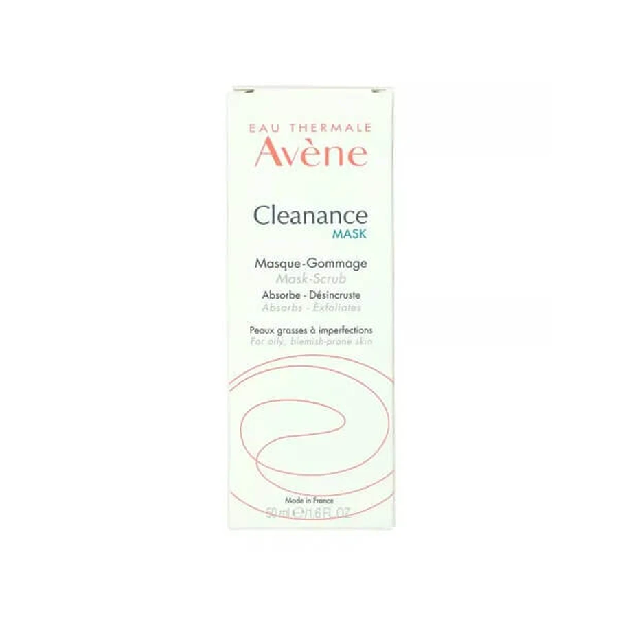 Avène Cleanance Mask Scrub Masque exfoliant pour peaux grasses 50 ml