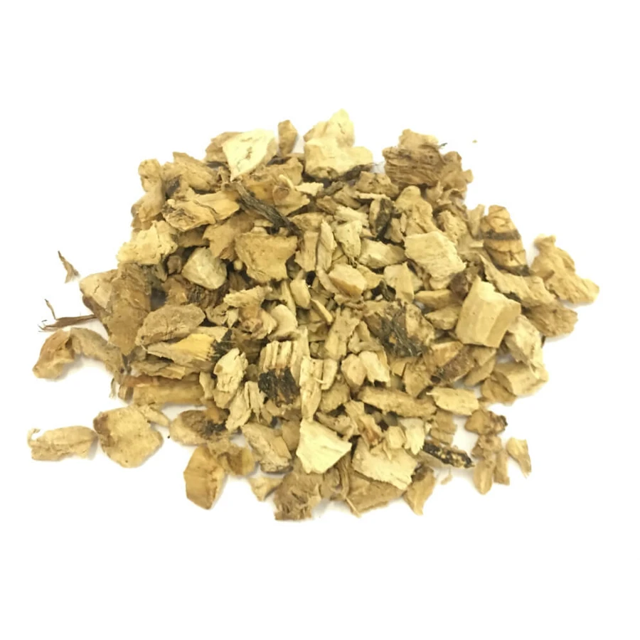 Natürlicher Rhizomschnitt aromatischer Kalmus