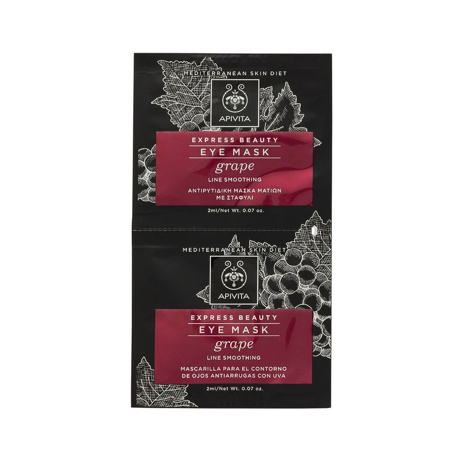 Apivita Anti-Aging Grape Lifting Eye Mask 2x2ml
