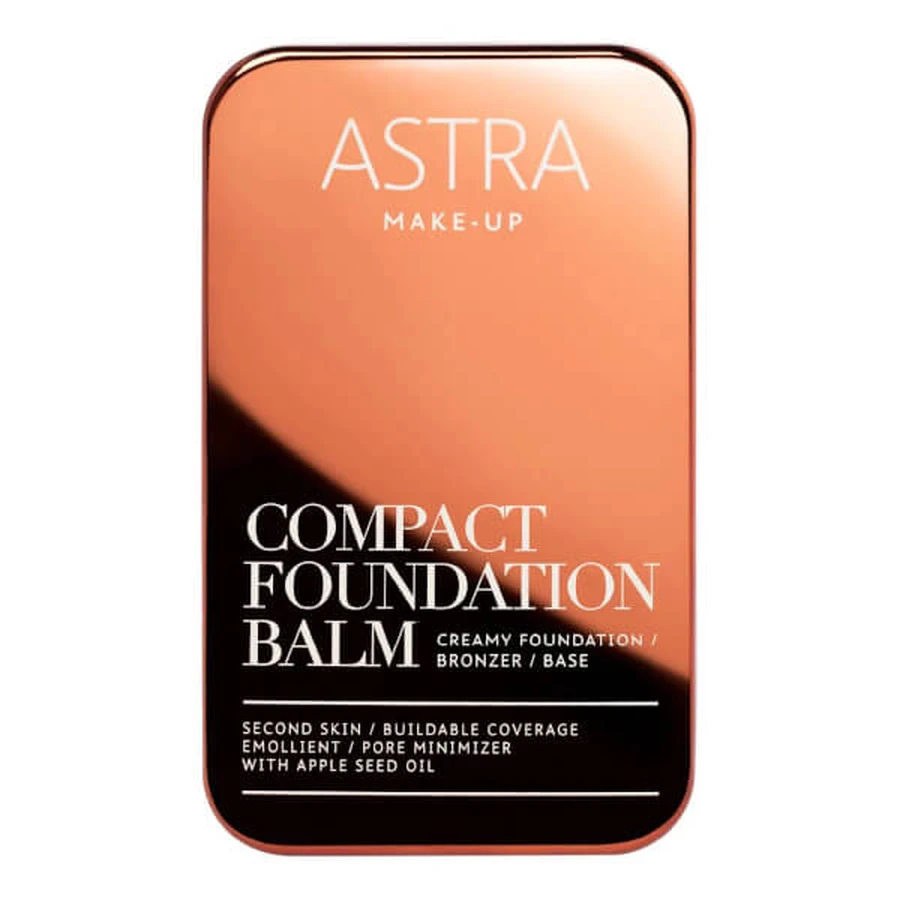 Astra Compact Foundation Balm 3in1 Foundation No.01 Fair 15 ml