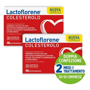 Lactoflorene Cholesterol Bipack 30+30 Capsules - High Cholesterol Supplement
