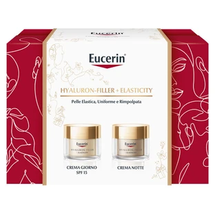 Eucerin Hyaluron Filler + Elasticity Day Cream SPF15 50ml + Night Cream 50ml