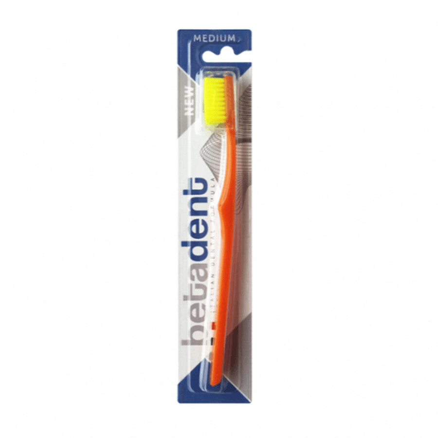 Buy Toothbrush Betadent Medium, 1 piece, Betafarma Toothbrush Betadent Medium, 1 piece, Betafarma