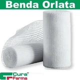 Venda de gasa hidrófila no elástica de algodón puro con bordes antirozaduras 10 X 500 Cm