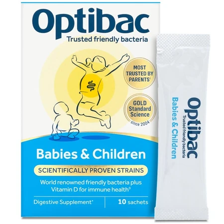 Optibac probiotic for children and infants, 10 sachets