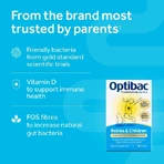Optibac probiotic for children and infants, 10 sachets