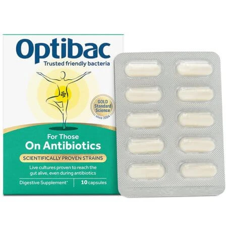 Probiótico, 10 cápsulas, Optibac