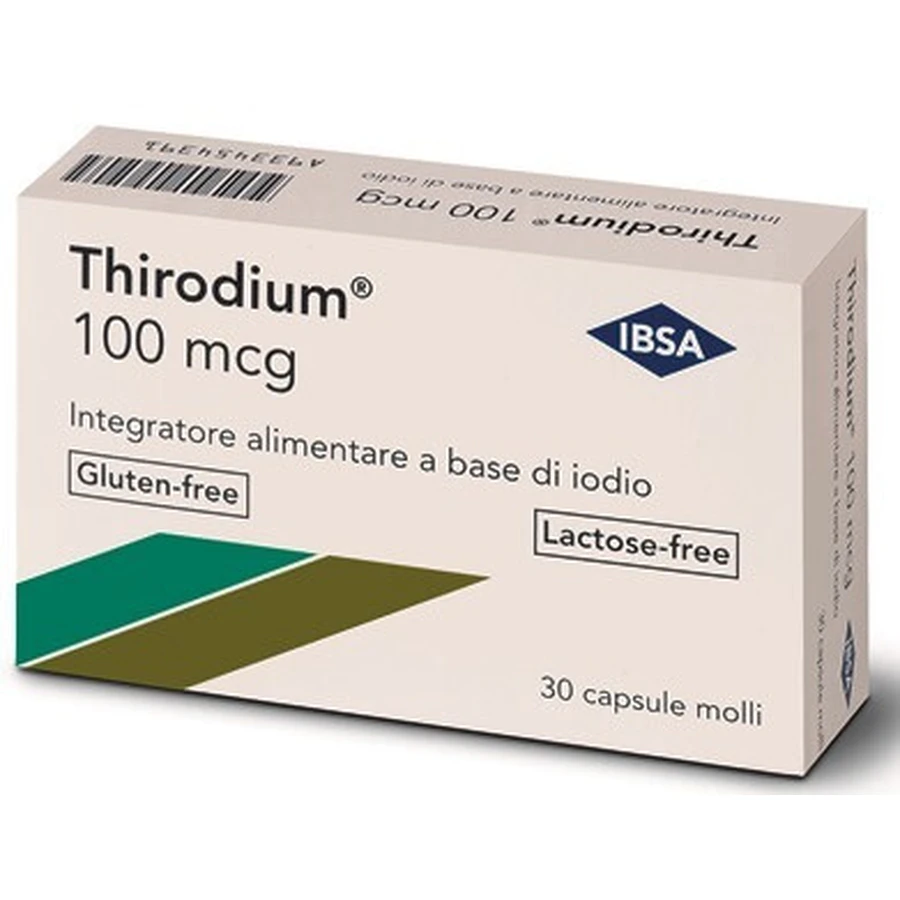 Thirodium 100mcg 30cps