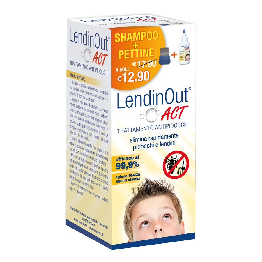 Lendinout Act Tratamiento Antipiojos 150ml