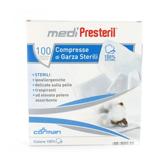 Medipresteril Gauze Tablets 10x10cm 100 Pieces