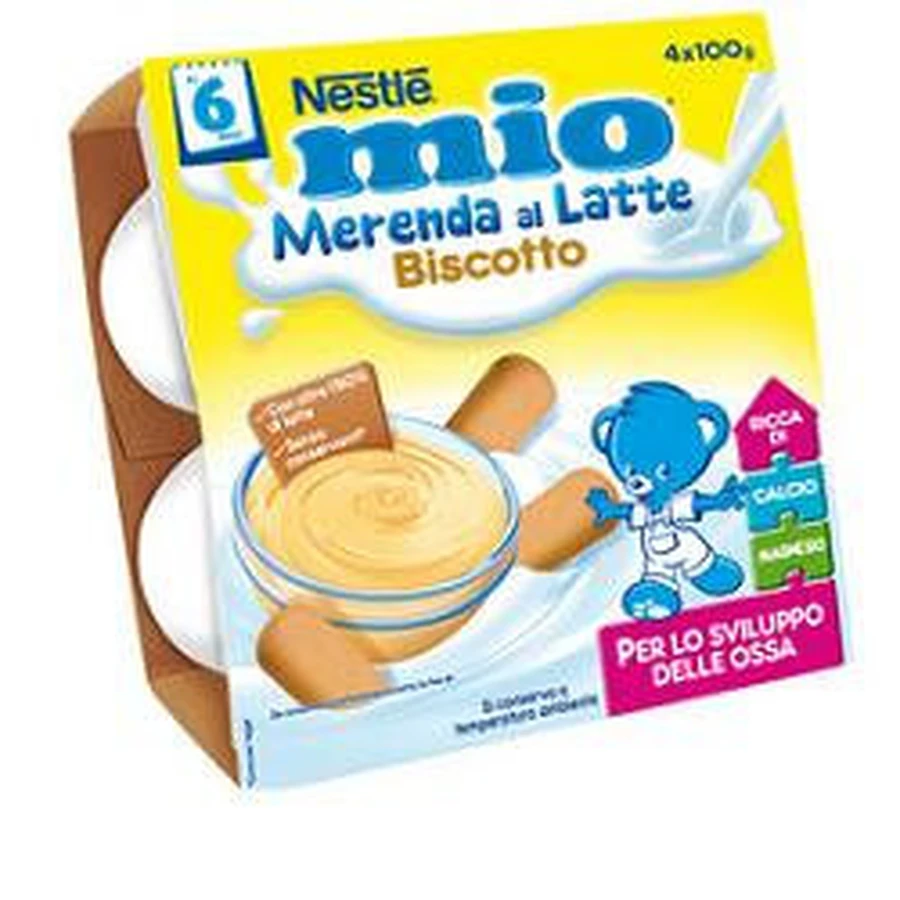 Mio Galleta Snack de Leche 4x100g
