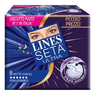 SILK ULTRA NIGHT 8PCS