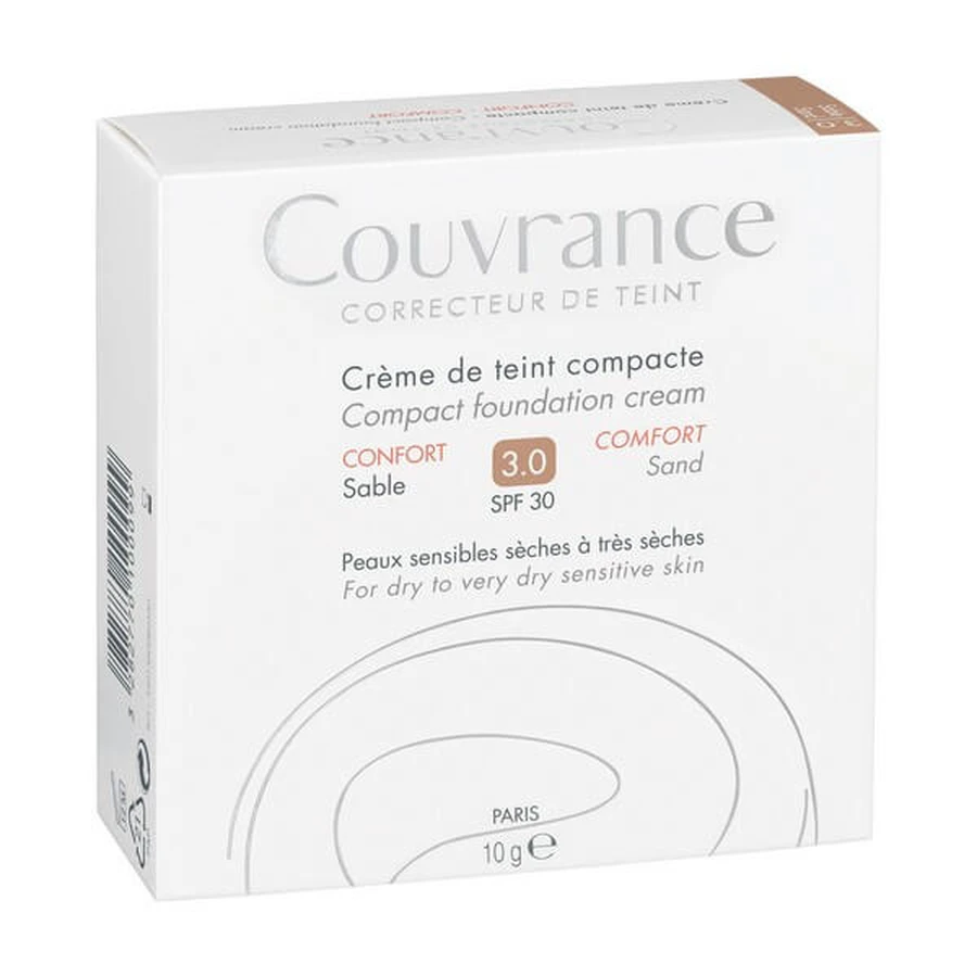 Eau Thermale Avène - Couvrance Creme Kompakt Komfort Sand SPF30 10 g
