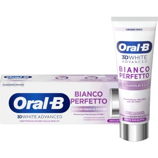 Oral B 3D White Advanced perfect white toothpaste 75ml