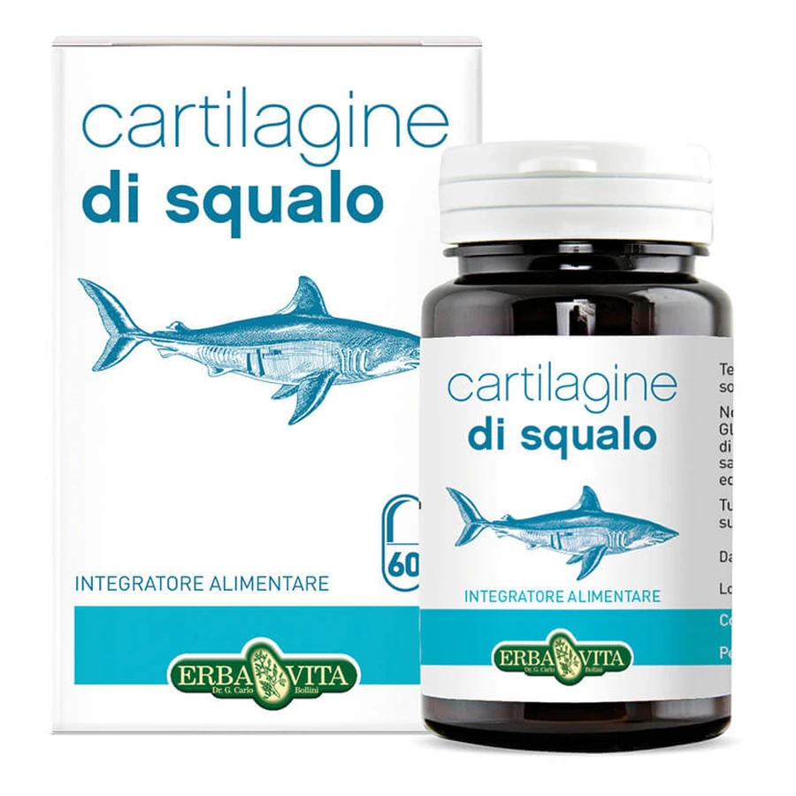 Shark Cartilage 60 Capsules Erbavita