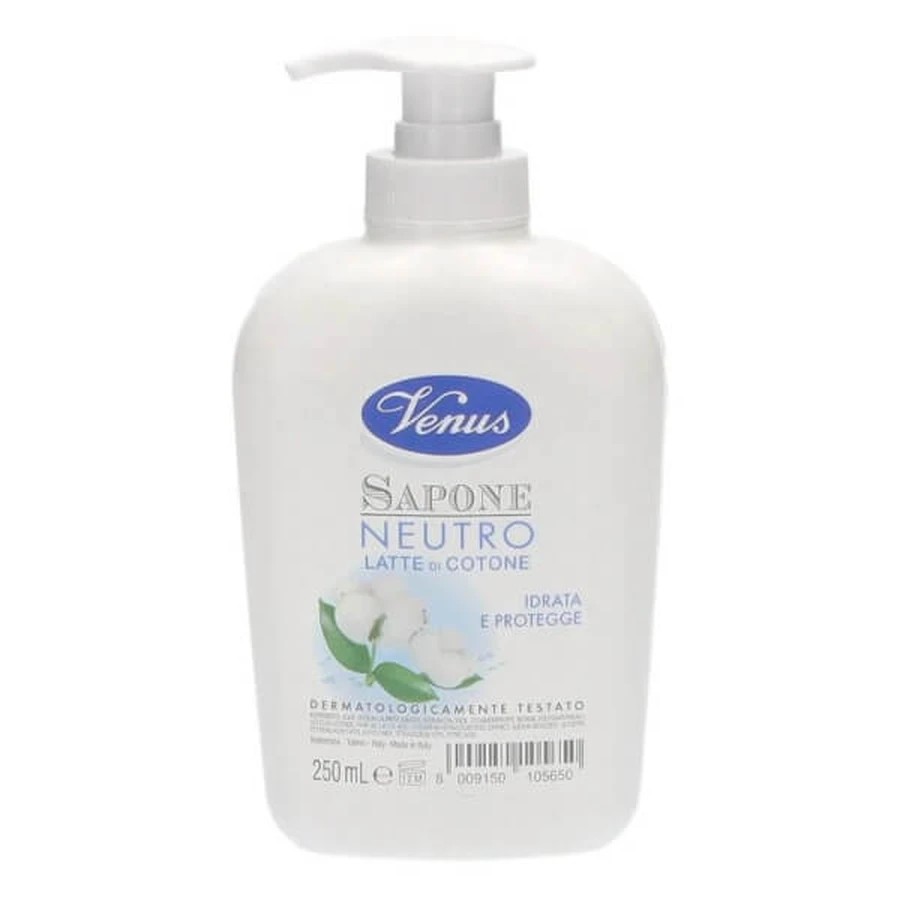 Venus Neutral Vloeibare Zeep 250ml - Zachte Hand- en Gezichtsreiniger
