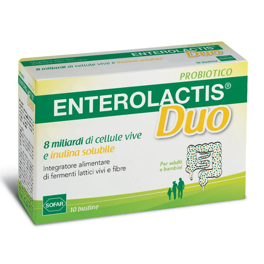 ENTEROLACTIS*DUO 10 Sachets
