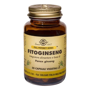 Solgar Fitoginseng 50 pflanzliche Kapseln