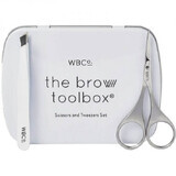 The Brow Toolbox wenkbrauw pincet en pincet set, West Barn