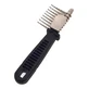 TOOLS-2-GROOM KNOT DISSOLVING COMB SMALL 9 HORIZONTAL BLADES