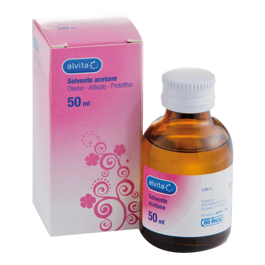 ALVITA ACETON OLIEACHTIG OPLOSMIDDEL 50ML