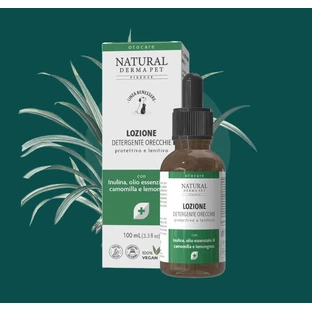 NATURAL DERMA PET DOG EAR CLEANSING LOTION 75 ML