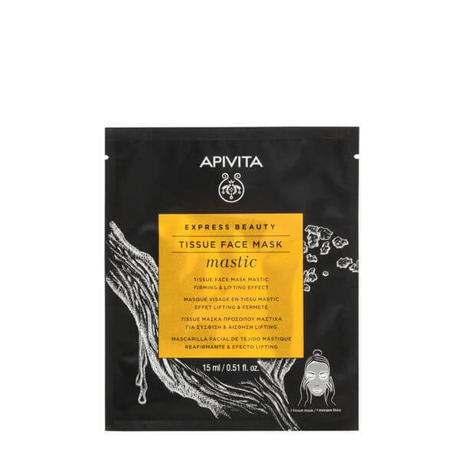 Apivita Purifying Mastic Cloth Face Mask 15ml