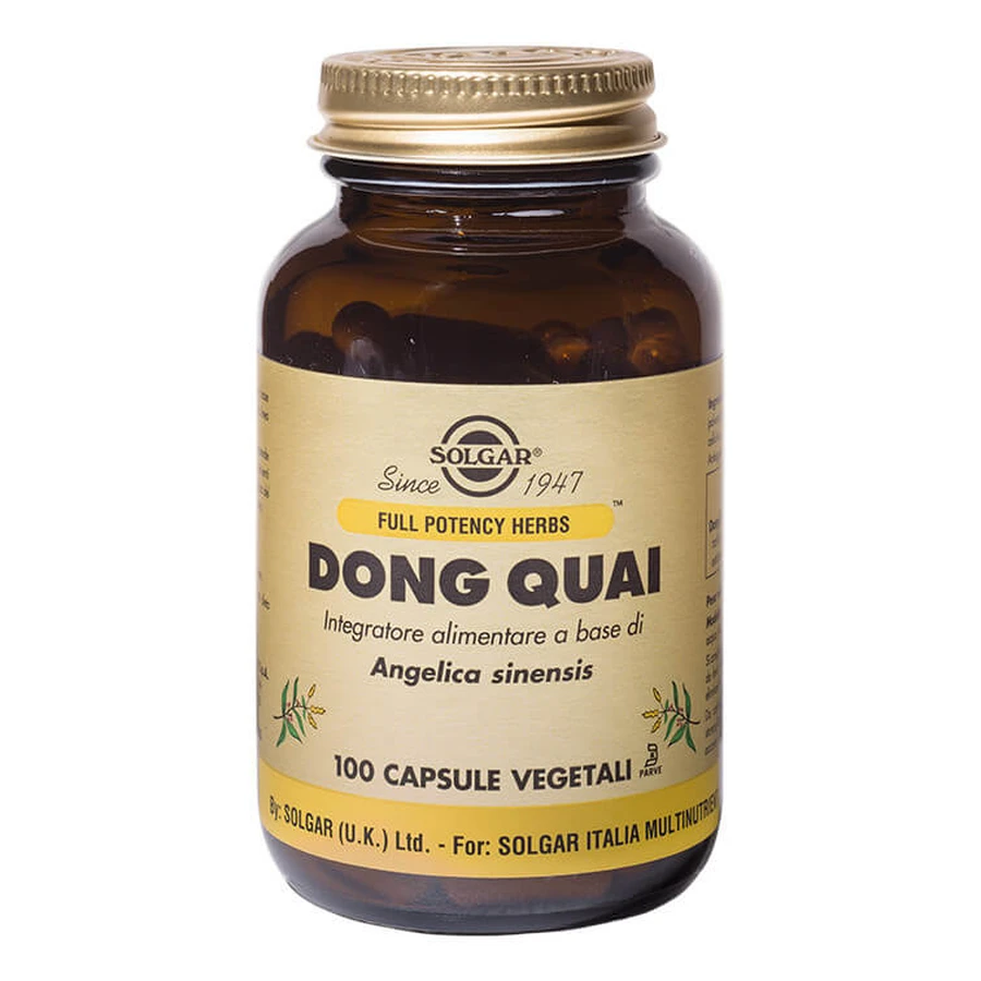 Solgar Dong Quai 100 vegetarian capsules