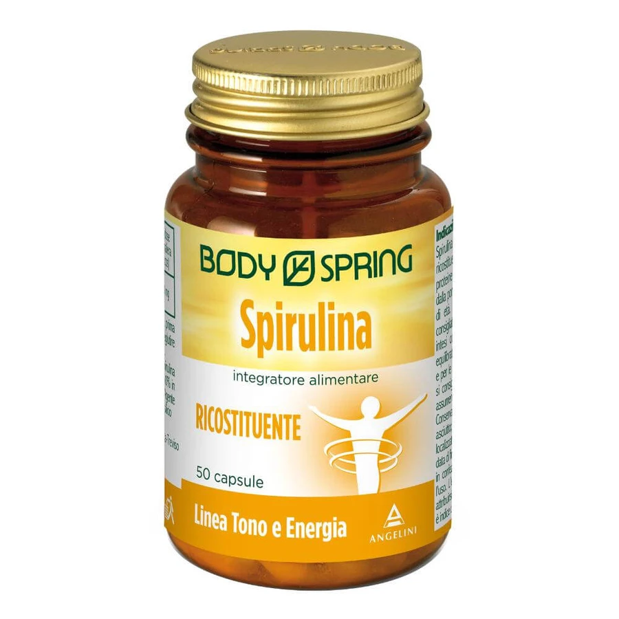 Body Spring Spirulina 50 Capsules
