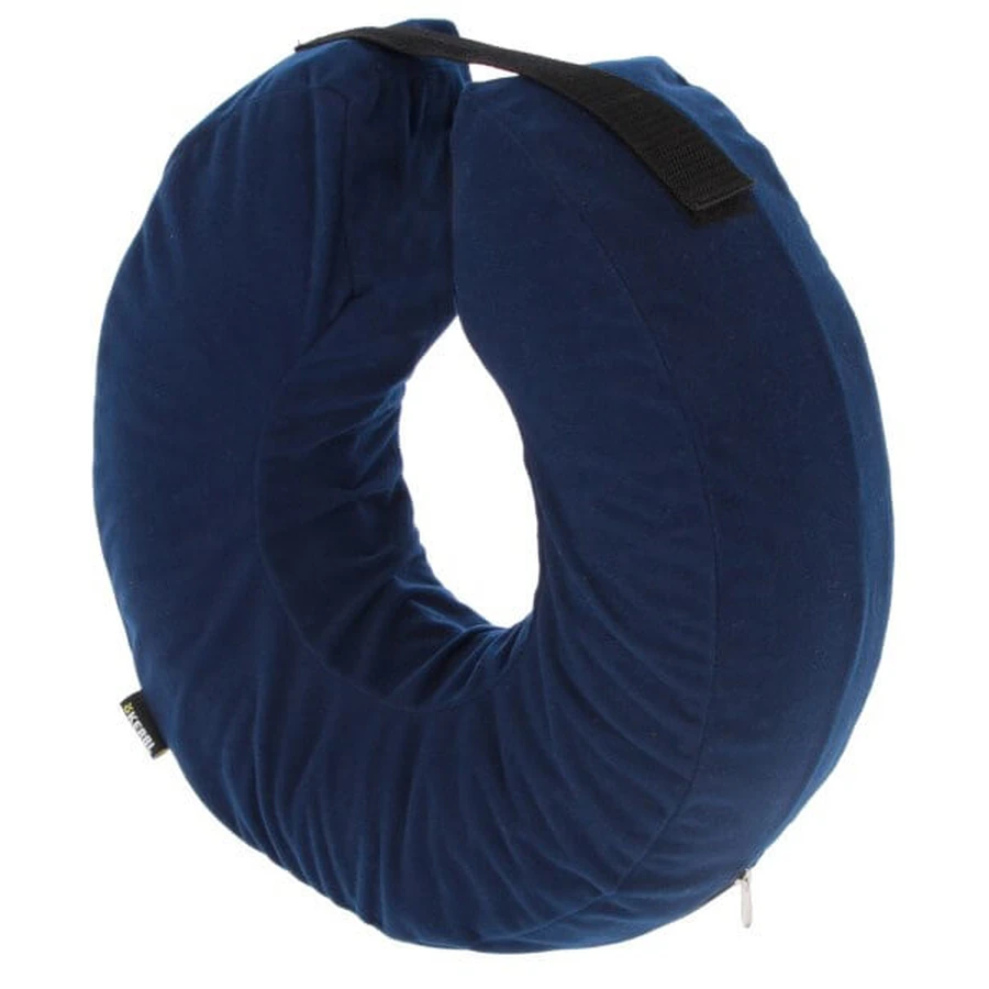 GULER PENTRU CÂINE KERBL ELIZABETHAN GONFLABIL 18-30 CM ALBASTRU