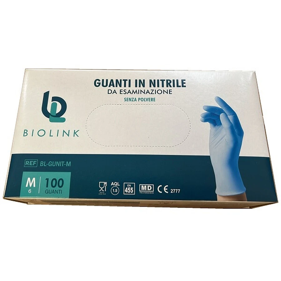 BL-GUNIT Gloves NITRILE M