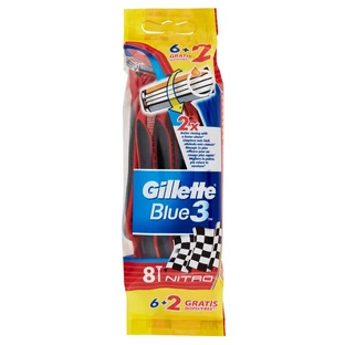 Blue3 Nitro Disposable Gillette 6 Pieces +2 Free