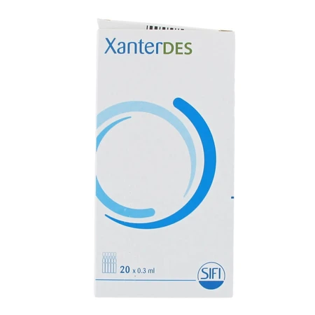 Xanterdes Ophthalmic Solution, 20 x 3 ml, Sifi