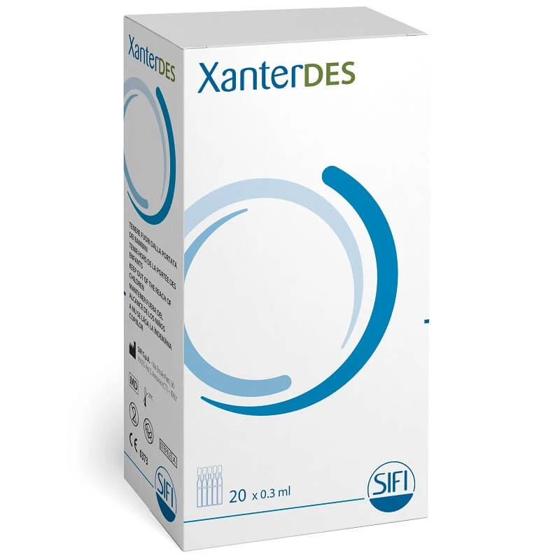 Xanterdes Ophthalmic Solution, 20 x 3 ml, Sifi