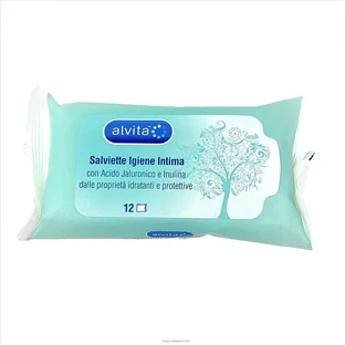 Alvita® Toallitas Higiene Íntima 12 Piezas