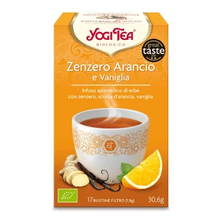 Yogi Tee Ingwer Orange und Vanille Bio