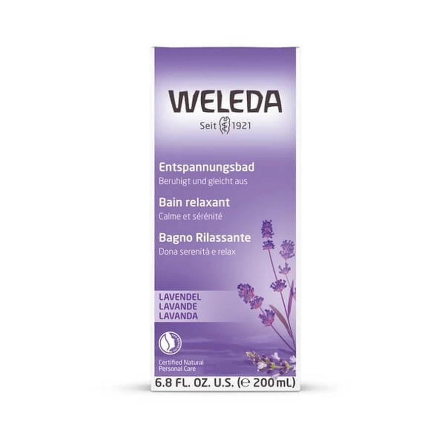 Weleda Bain relaxant à la lavande pour le corps et l'esprit 100ml