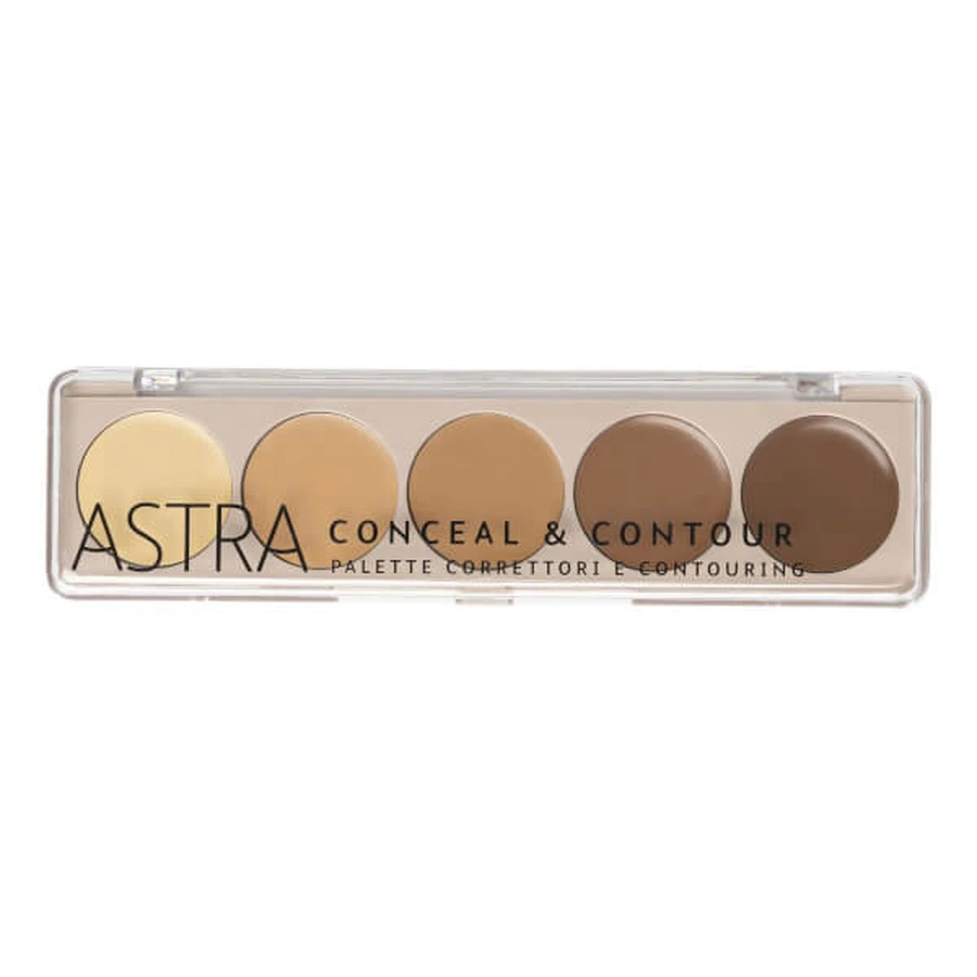 Astra Conceal & Contour Palette Corrector y contorneador profesional