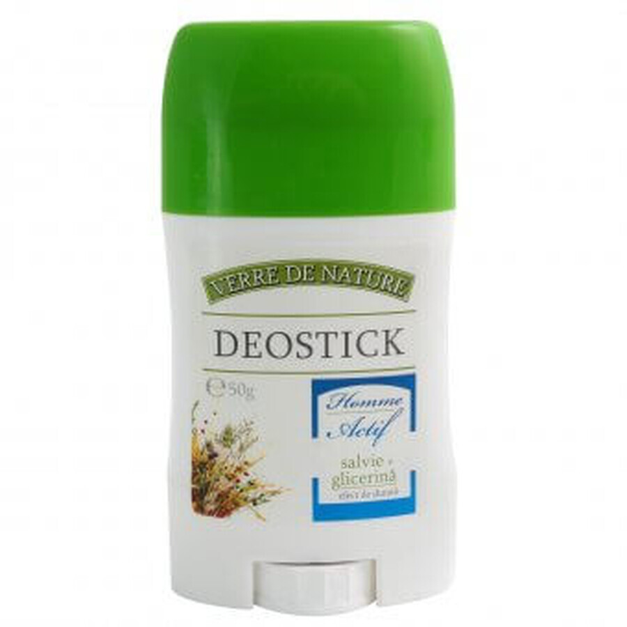 Acquista Deostick alla salvia Homme Actif 50 g, Verre de Nature Deostick alla salvia Homme Actif 50 g, Verre de Nature